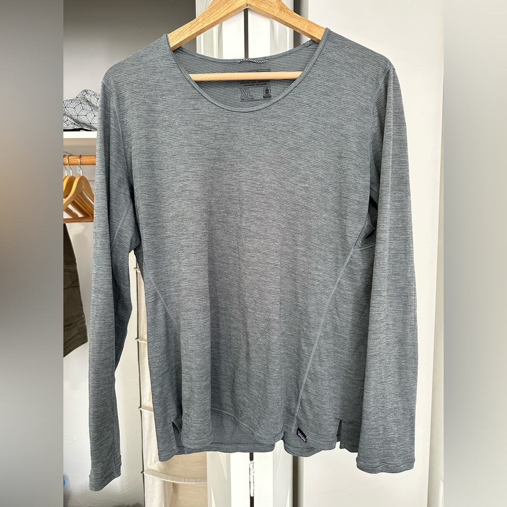 Patagonia Long Sleeved Capilene Cool Lightweight Shirt
